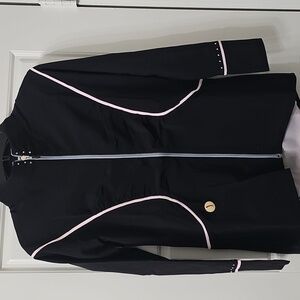 Swingdish Women's Luxury Golf Jacket NWT Size Small Swarovski Crystal St…